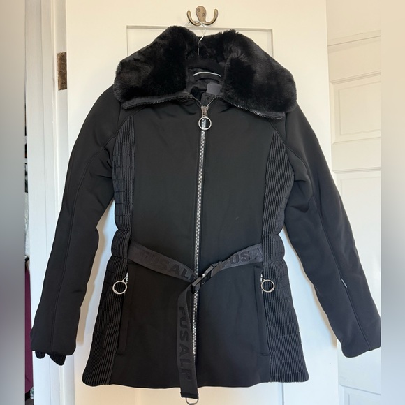 Fusalp Clea Ski Jacket size 34 - French XS - fur collar - NWT